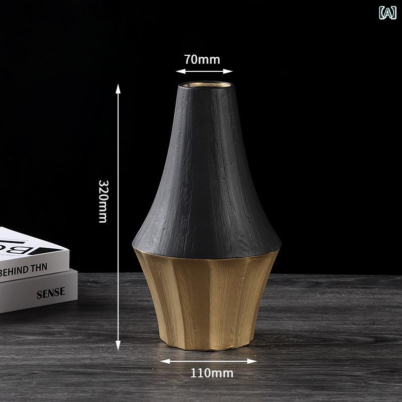 花瓶 フラワーベース 陶器 モダン モノトーン インテリア 雑貨 卓上 花器 オブジェ 置物 陶磁器 おしゃれ シンプル シック スタイリッシュ リビング 玄関 寝室 ホテル カフェ ディスプレイ 生け花 一輪挿し 造花 飾り
