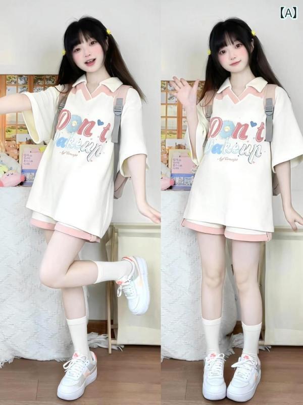 セットアップ レディース 半袖 ショートパンツ 上下セット コットン混 カジュアル 部屋着 ルームウェア 夏服 涼しい 通気性 短パン 無地 シンプル おしゃれ 体型カバー 動きやすい 大きいサイズ 普段着