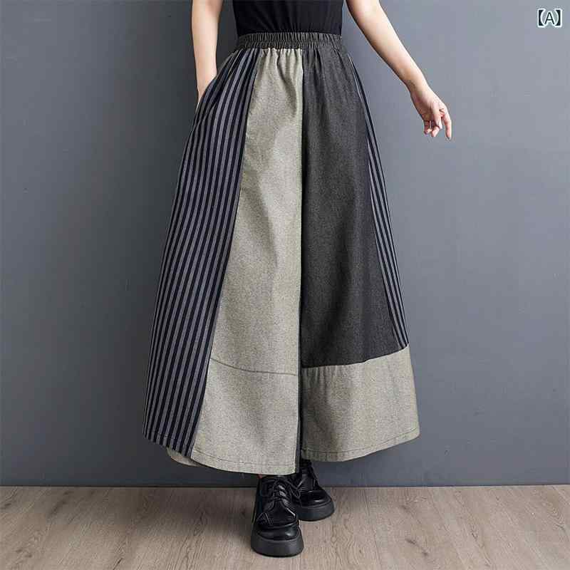デニムパンツ レディース ジーンズ ストレート ワイドパンツ ロング丈 ハイウエスト ボトムス カジュアル ゆったり 体型カバー 着回ししやすい