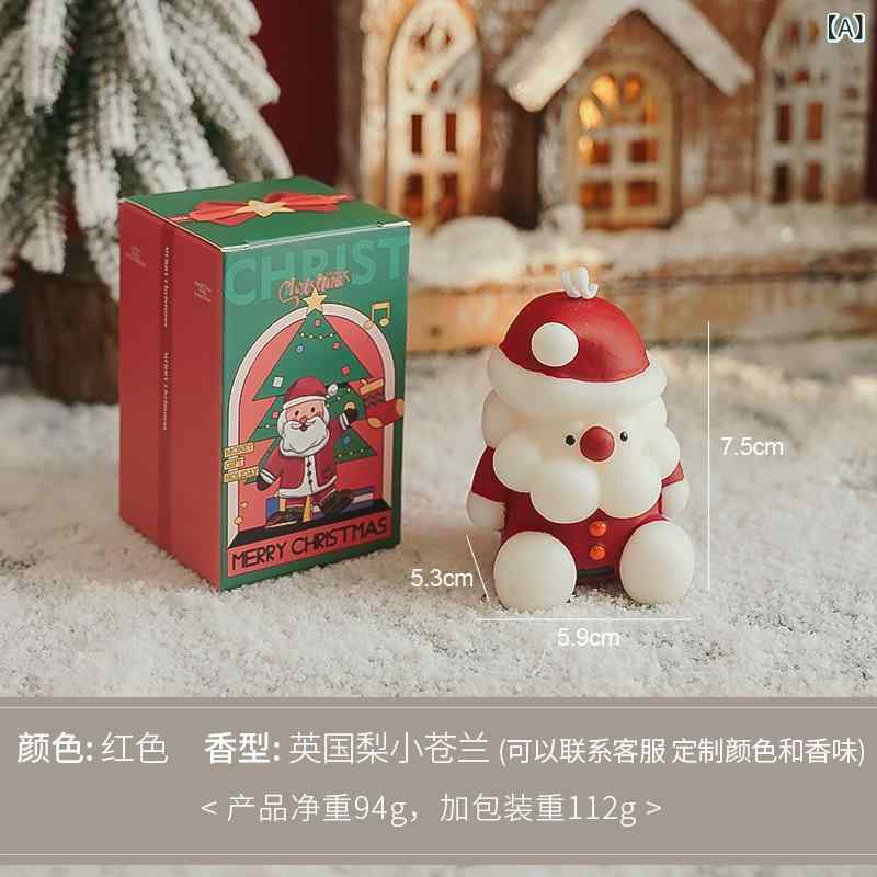アロマキャンドル クリスマス 聖ニコラス 室内装飾雑貨 癒しグッズ 差し上げ物 飾り付け 差し上げ物 飾りつけ 室内かざり付ける 今めかしいな飾りつけ あき場所上演 差し上げ物用 部屋の入り口 リビング オブジェ 差し上げ物 雑貨