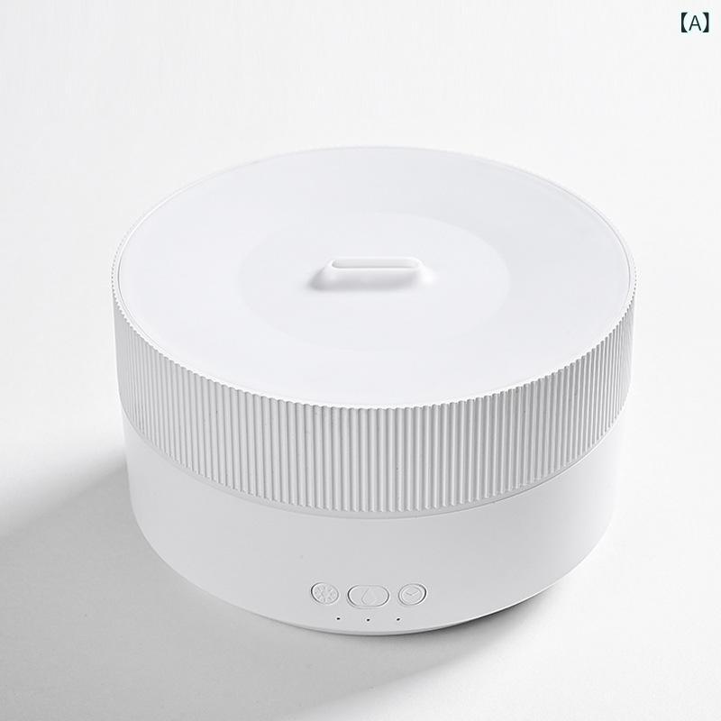 加湿器 卓上 アロマディフューザー 大容量 静音 音波式 オフィス 部屋 乾燥対策 間接照明 LEDライト付き コードレス usb給電 おしゃれ 北欧 コンパクト ミスト量調整 長時間稼働 持ち運び便利