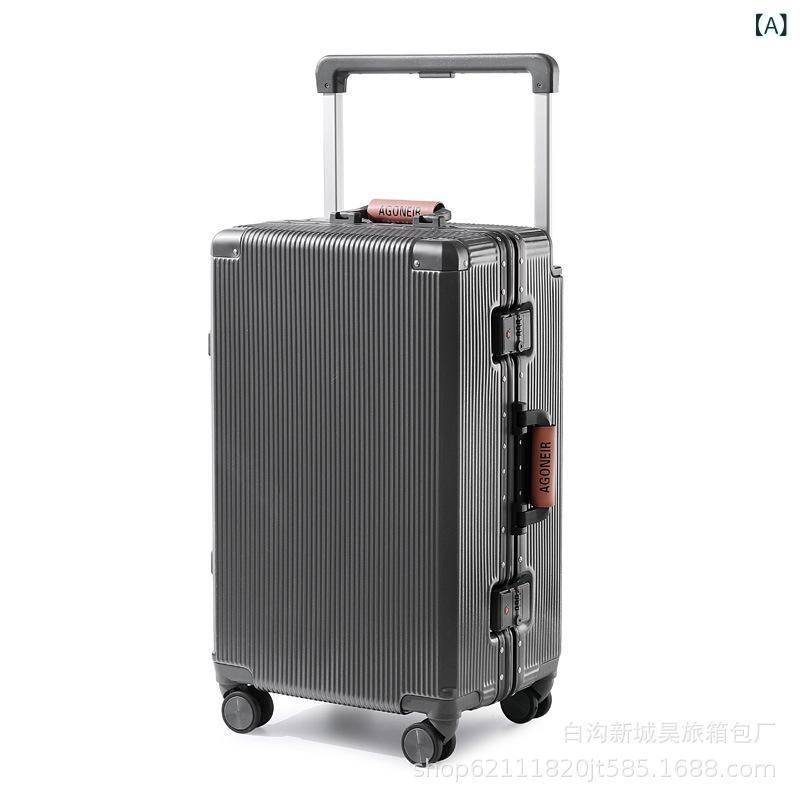 旅行バッグ レディース メンズ 持ちはこび容れもの 軽銀枠組み 大電気容量 機内持ち込み 預け入れ 静音 ダブルキャスター TSA鍵を掛ける積み上げる 耐久性 牢固たる 旅する 出張 回遊 軽さ 運び分かりやすい 旅行装置