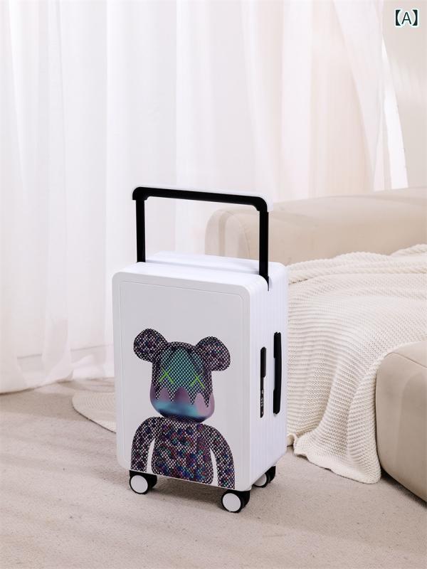 旅行バッグ レディース 登机箱 持ちはこび容れもの 旅する用御徒面子 乱暴さ熊 耐衝撃 チャック印字機 TSA鍵を掛ける積み上げる 軽さ 静音 大電気容量 4輪キャスター 360度回転させる 国内旅する 外国で旅する 出張