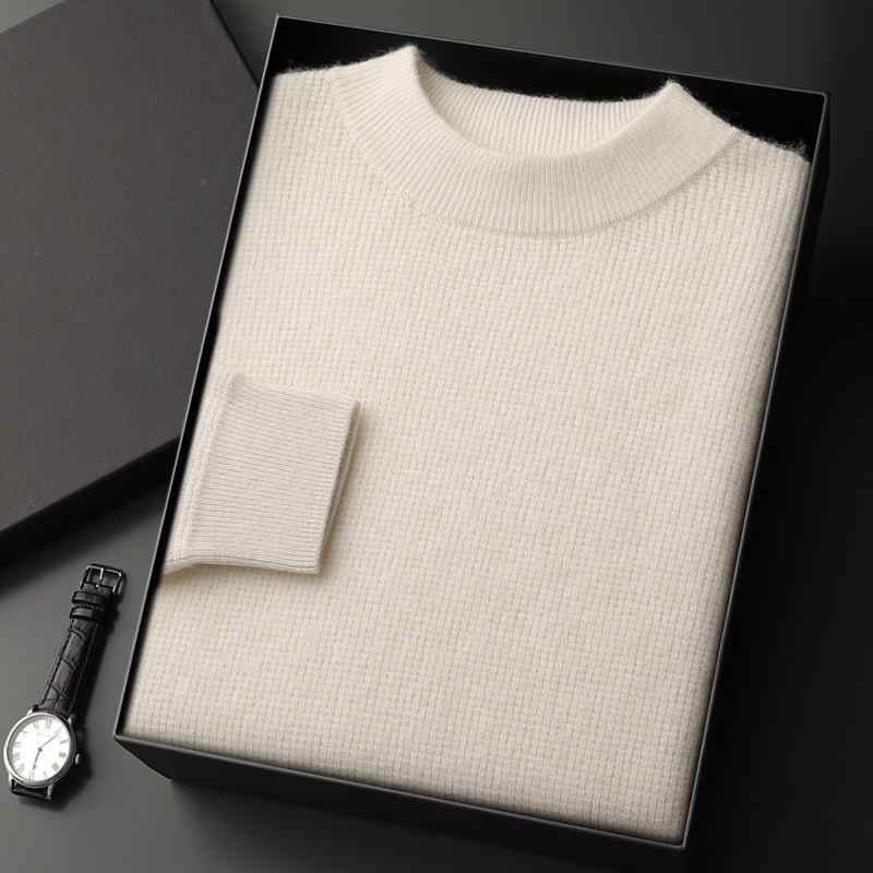 編み物 メンズ 長袖 タートルネック カシミール触れ合う ティーシャツ 防寒 トップス はだ着 保温性 無地 心地好い 分かりやすい 朦朦たる 生あたたかい 重ね着 通学 通い 動き分かりやすい 秋冬服 労働者の一団のど首 ティーシャツ