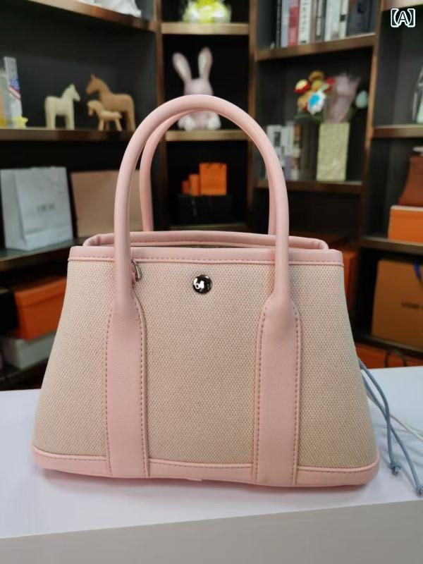 ハンドバック レディース 帆布 キャンヴァス 井戸釣瓶型 2way ショルダーバッグ 曲がった掛け 独立独歩型 大電気容量 マチ広 思わしい 納めるし分かりやすい 普段使い走り 通い 通学 旅する 分かりやすい 心地よい 無地