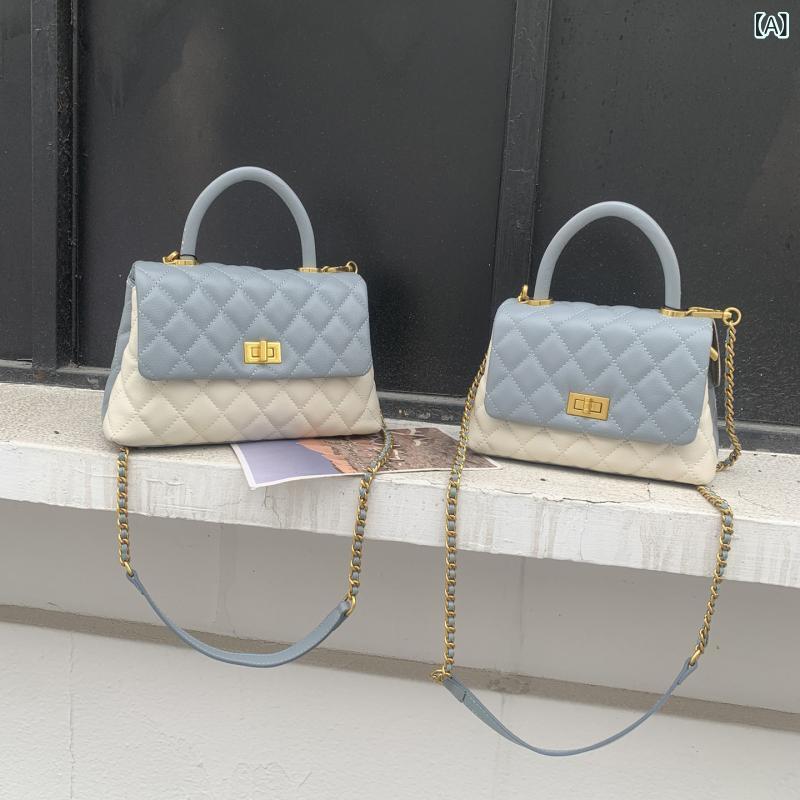 ショルダーバッグ レディース 革なめし革 斜方形 キルティング チェーン店御徒面子 ハンドバック バイ色つや 多役立つこと 曲がった掛け 納めるし分かりやすい 成年者 今めかしい 肩かけ 小さめ ミニ御徒面子 通い 通学 お出かけ 旅する