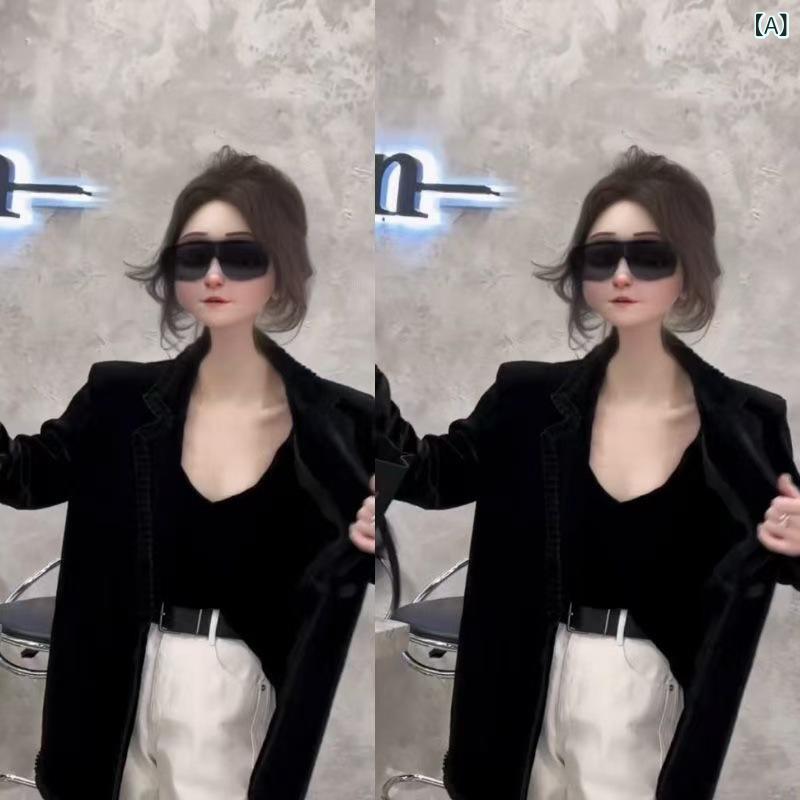 セットアップ レディース ズボン下背広 上下仕掛ける テーラードジャケット ロングズボン下 長袖 2点仕掛ける 無地 分かりやすい 執務室 通い 通学 フォーマル 儀式用 動き分かりやすい 生やさしい