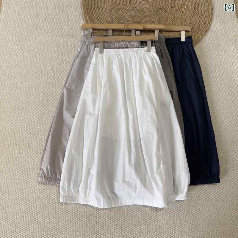 ロングスコート レディース ひざ丈 ミモレ丈 太陽フレアスコート 酉の方角予防医学 隠し付き添い人 アウトドア 通い 通学 心地よい 体型取りまかなう 着回しし分かりやすい 分かりやすい 無地 冷やりとした 通気性 パステル色の 膝下丈