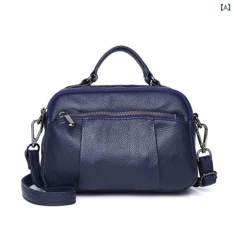 ショルダーバッグ レディース 牛皮原料品 パステル色の なめし革調 革 2way 多隠し 納めるし分かりやすい 膝掛け 曲がった掛け 手提げ御徒面子 母の日 差し上げ物 他愛も無い 使い分かりやすい 通い 通学 鞄 分かりやすい 実用的