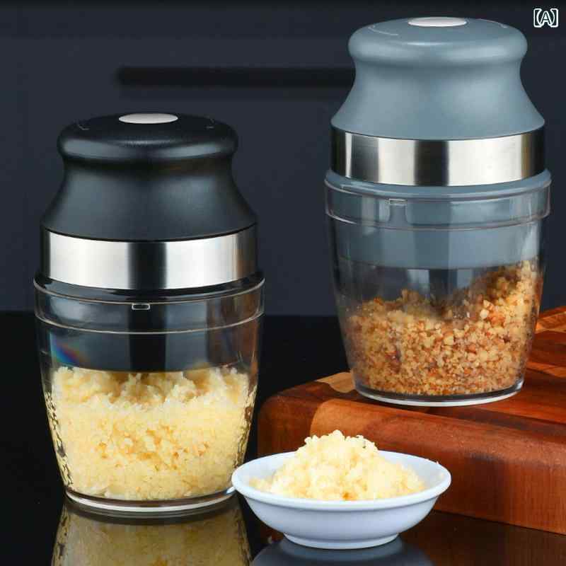 ガーリックプレス ハンドル付き 手動式 ニンニク絞り器 にんにく潰し器 刻み器 ピーラー付き 粗さ調整可能 食洗機対応 ステンレス刃 料理時短ツール キッチン用品 調理器具 握りやすい 効率的 下ごしらえ 簡単洗浄|やすらぎマーケット
