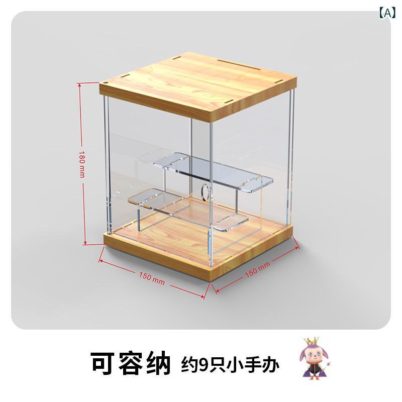 コレクションケース アクリルケース フィギュアケース ディスプレイラック 透明 収納ボックス 卓上 飾棚 コレクションボックス 展示ケース 収納棚 組み立て式 軽量 整理整頓 見せる収納 ケース スタンド｜やすらぎマーケット