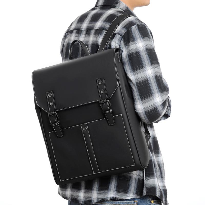 ビジネスリュック 大容量 PCバッグ フラップ ノートパソコン メンズ レディース 通勤通学 多機能ポケット A4対応 バックパック デイパック 出張 旅行 クッション内蔵 高密度撥水素材 耐衝撃 背面メッシュ 通気性 蒸れにくい 小物収納 整理 高耐久｜やすらぎマーケット