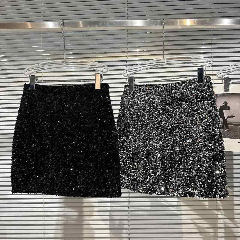 ミニスカート スパンコール タイト キラキラ ラメ 裏地付き スタイルアップ 華やか パーティー セクシー イベント 舞台衣装 ダンス衣装 発表会 二次会 お呼ばれ コスチューム 衣装 派手 目立つ ゴージャス ボトムス ショート丈 美シルエット レディ｜やすらぎマーケット