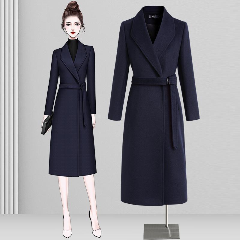 チェスターコート レディース 事務服 制服 ロング丈 厚手 ウール混 アウター オフィス 通勤 接客 ホテル 案内係 テーラード ジャケット 冠婚葬祭 フォーマル ビジネス ウェア 仕事着 上着 無地 シンプル|やすらぎマーケット