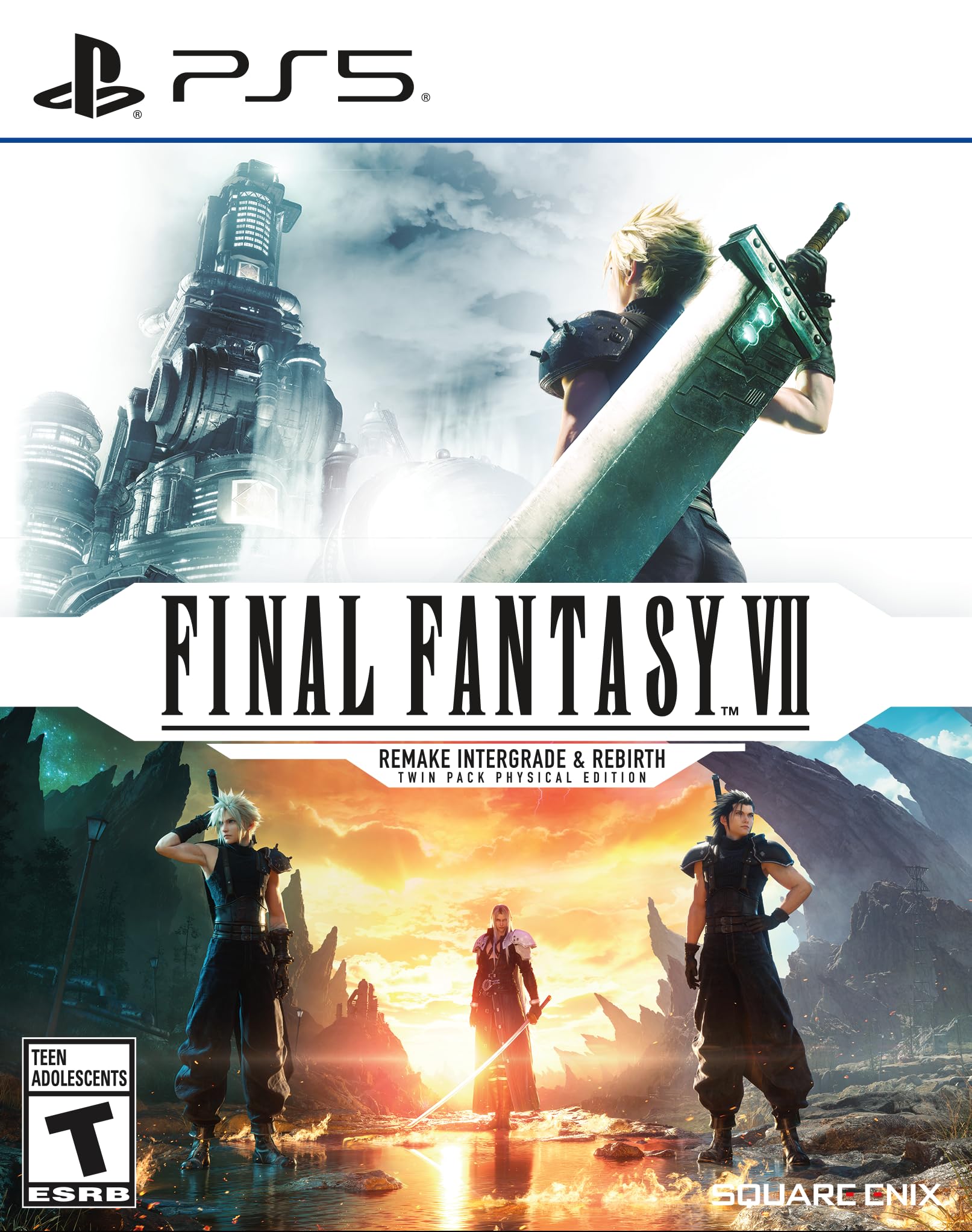 Final Fantasy VII Remake Intergrade & Rebirth Twin Pack (輸入版:北米) - PS5｜やすらぎマーケット