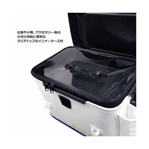 楽天市場 Pro Marine プロマリン Aek405 Eva船用タックルバッグ 40cm ロッドスタンド付 つり具やすや 楽天市場店
