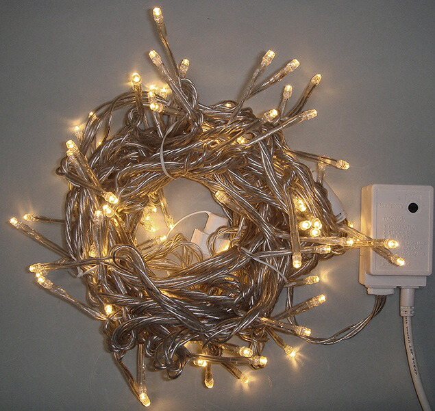 楽天市場】ドレープライト6mトップスター付 420球電球色LED