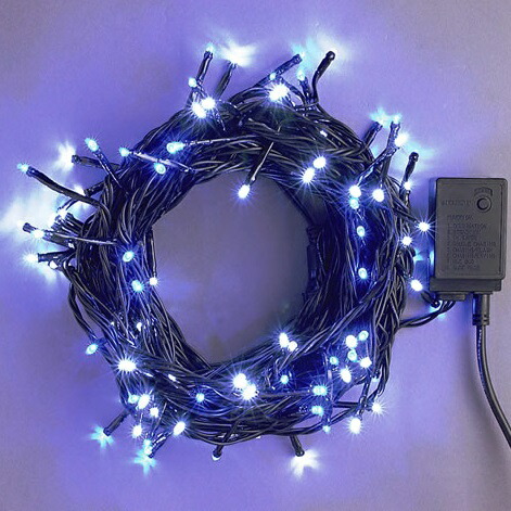 楽天市場】ドレープライト6mトップスター付 420球電球色LED