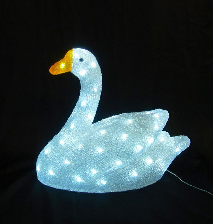 楽天市場】3Dアニマルモチーフ小鳥LEDイルミネーションライト