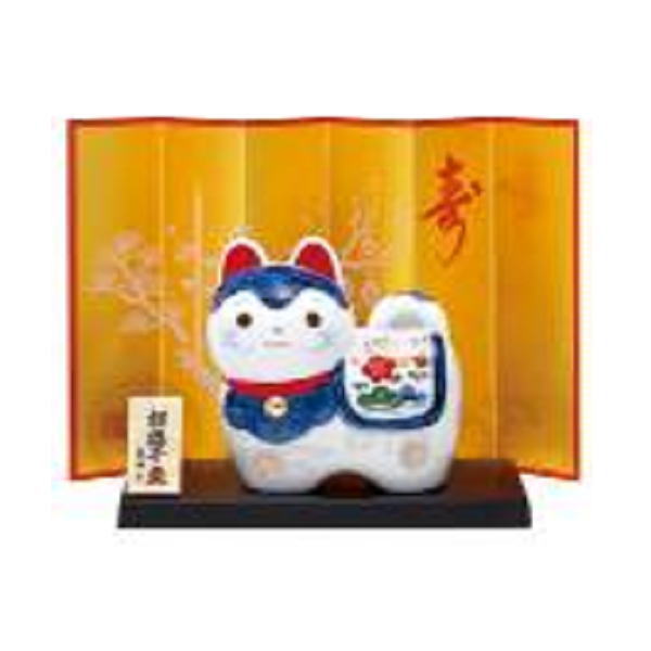 楽天市場】【開運干支置物】開運彩絵親子亥 白磁イノシシ（いのしし