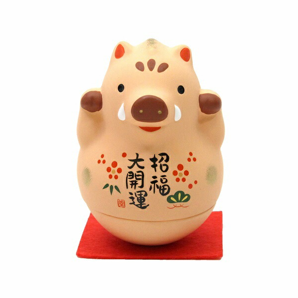 楽天市場】【開運干支置物】彩耀招福寿々 亥（福寿・金銀土鈴