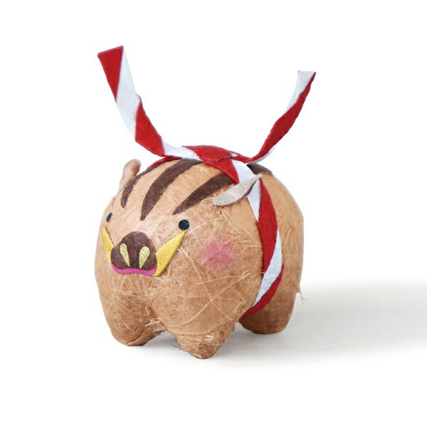 楽天市場】【開運干支置物】開運彩絵親子亥 白磁イノシシ（いのしし