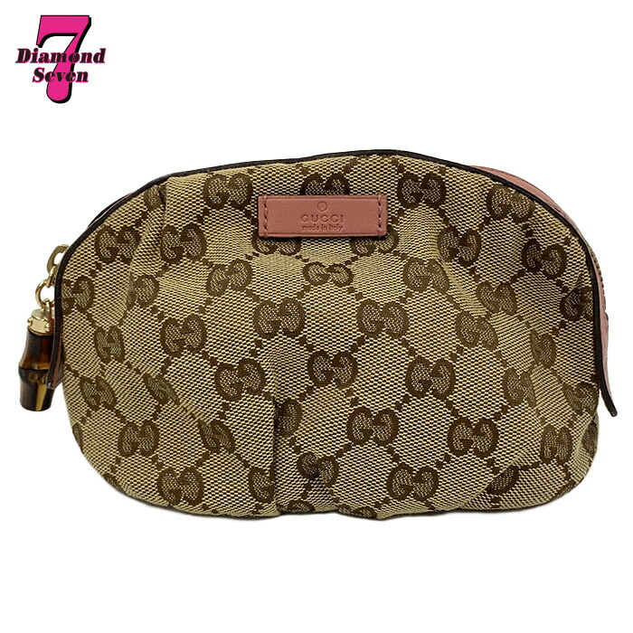 極美品　グッチ ポーチ コスメポーチ マルチケース GGキャンバス　GUCCI 楽天市場】【未使用品】【バッグ】GUCCI グッチ GGキャンバス