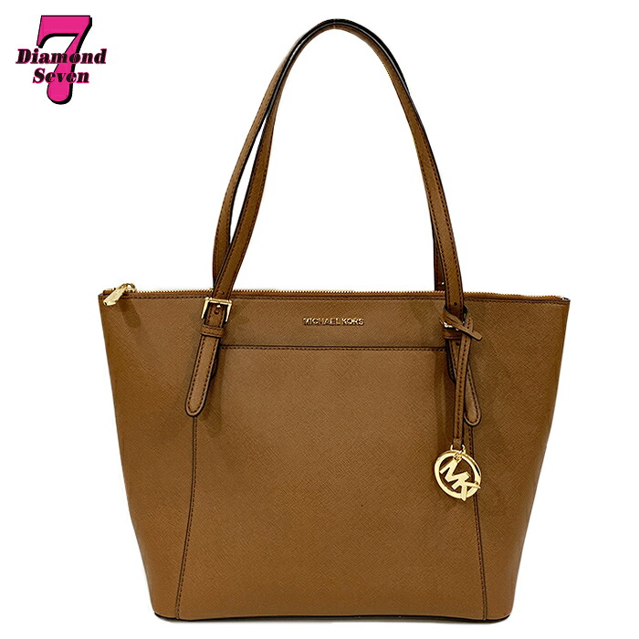 【中古】【美品】MICHAEL KORS マイケルコース トートバッグ ブラウン A4サイズ収納可 肩掛け レディース *k932*