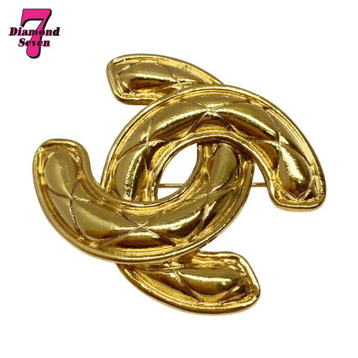 楽天市場】【送料無料】 シャネル ブローチ ゴールド ホワイト