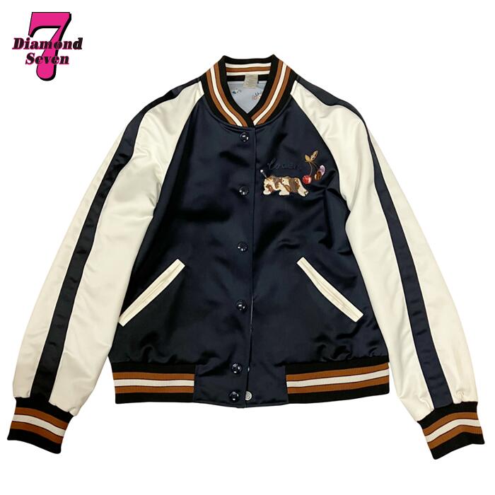 COACH 花柄刺繍 スカジャン 楽天市場】コーチ COACH 花柄刺繍 スカジャン ジャンパー 桜