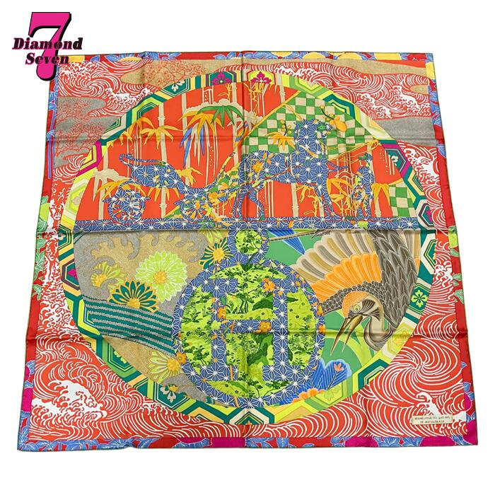 Hermes エルメス 松坂屋400周年エクスリブリス カレ90 シルクスカーフ Amazon.co.jp: [エルメス] カレ90 松坂屋400周年限定 スカーフ