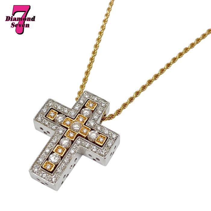 貨物輸送無料【中古】極美品 DAMIANI ダミアーニ 呼びりん時代 首飾り S 金剛石 750 K18 YG WG 黄色ゴールド 白いことゴールド はりつけ台 シャンデリヤ 宝飾品 付属物 メンズ 成人男性 ブランド名 差し上げ物