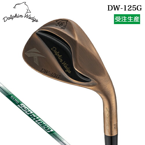 キャスコ ドルフィン ウェッジ DW-125G カッパー メンズ 右用 N.S.PRO 950GH neo スチールシャフト 【 2025年モデル 】 セミグースネック Kasco DOLPHIN WEDGE