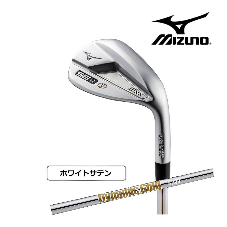 保証書付】MIZUNO S23 ウェッジセット ホワイトサテンブラッシュ仕上げ