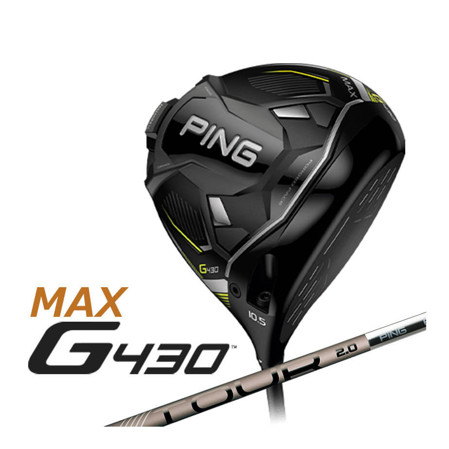 チタン】 【中古】 ピン G430 MAX/PING TOUR 2.0 BLACK 65(JP)/S/10.5