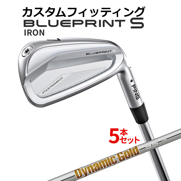 楽天市場】【カスタムフィッティング】ピン BLUEPRINT S 5本セット(6I