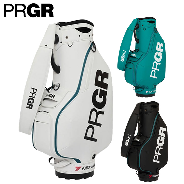 PRGRキャディーバック PCB110ホワイト カジュアル キャディバッグ PCB-110