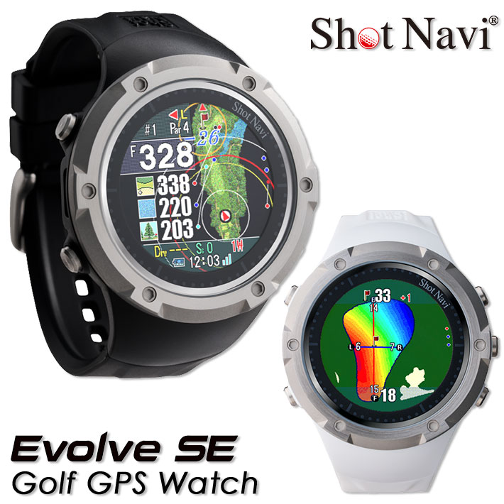 ショットナビ「EvolveSE」 ブラック 楽天市場】ショットナビ Shot Navi Evolve SE BLACK ショットナビ