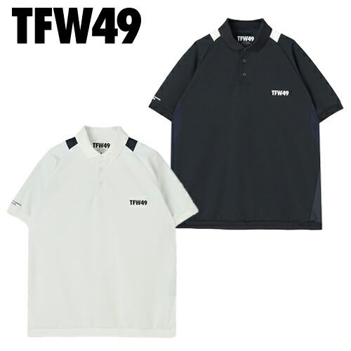 楽天市場】【店舗在庫連動】 TFW49 HALF MOCKNECK TEE ハーフ