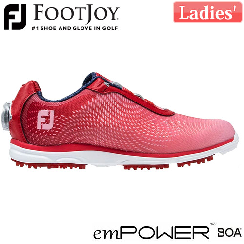 楽天市場 Footjoy フットジョイ レディース Empower Boa 19 シューズ レッド ピンクフェード W 足幅 3e ヤトゴルフ 店 公式店舗 Www Facisaune Edu Py