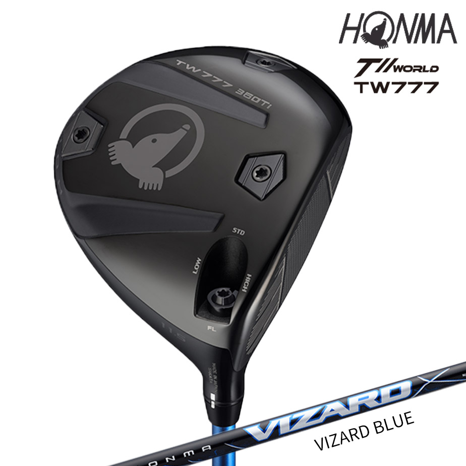 ホンマゴルフ ツアーワールド TW777 360 Ti ミニドライバー VIZARD BLUE カーボンシャフト T//WORLD メンズ 右用 本間 HONMA GOLF|ヤトゴルフ 店