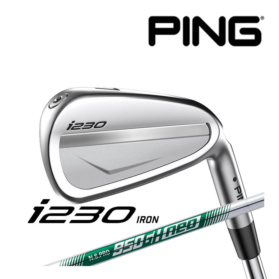 新作 PING ピン i230 6本セット 5l〜9l PW 右用 N.S.PRO 950GH neo