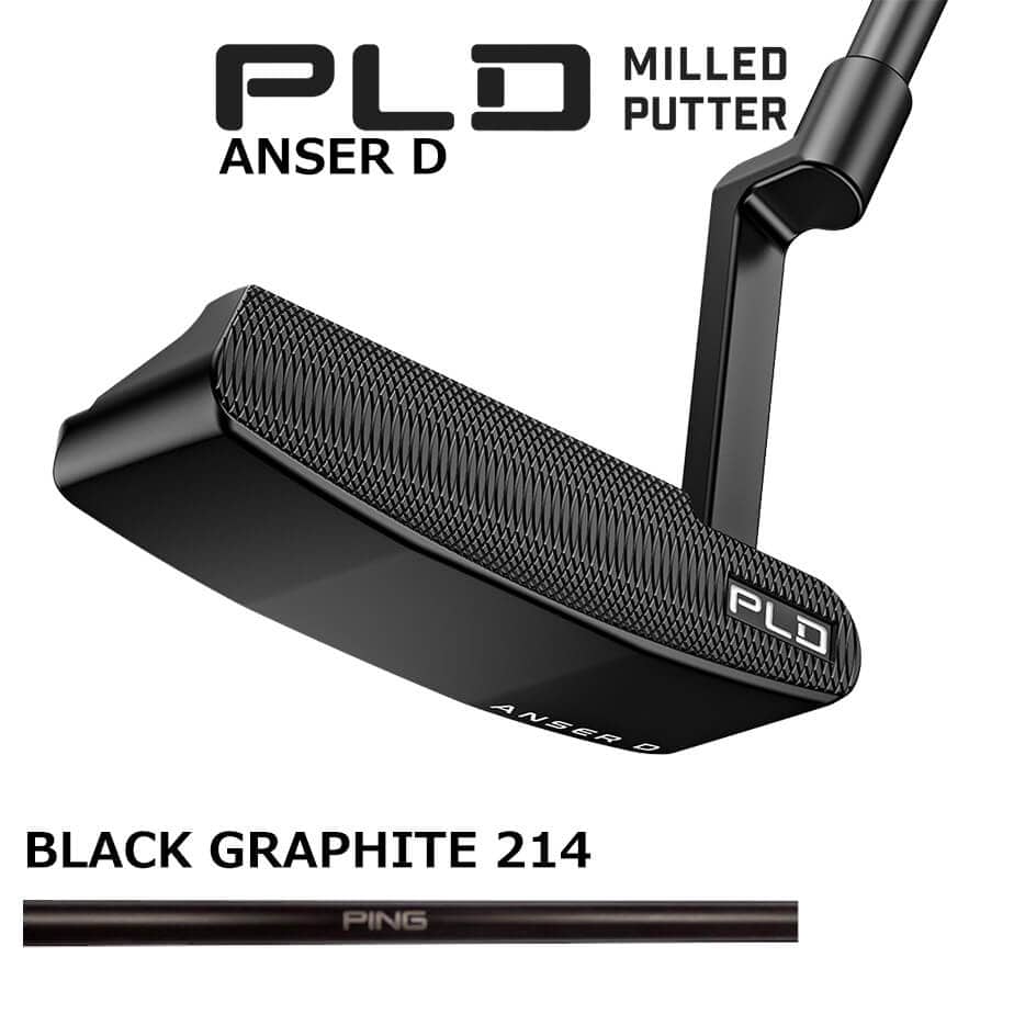 楽天市場】ピン PLD MILLED PUTTER DS 72 BLK CHROME STEPLESS