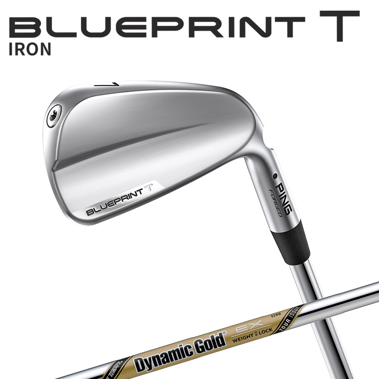 ピン BLUEPRINT T アイアン6本セット(#5-PW) DG EX TOUR ISSUE スチールシャフト ブループリント T アイアン メンズ 右用 ゴルフ 日本正規品 PING