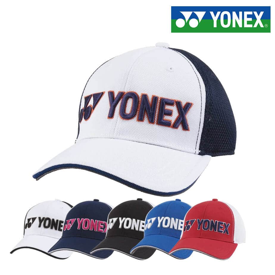 YONEX ホワイトキャップ サイン入り　岩井姉妹Twin YONEX 新作 2025年 数量限定 ヨネックス 岩井姉妹カラーモデル