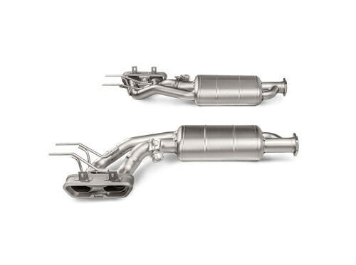 オリジナル Line Evolution AKRAPOVIC メルセデスベンツ エボリューションライン アクラポビッチ (86868/89065)【マフラー】【自動車パーツ】アクラポヴィッチ フィッティングキット付 W463用 G500 AMG - マフラー