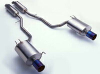 amuse R1TITAN EURO W GOLD RING STTI ホンダ レジェンド KB1用 【マフラー】【自動車パーツ】アミューズ R1チタン ユーロW ゴールドリング STTI【車関連の送付先指定で送料無料】｜矢東タイヤ