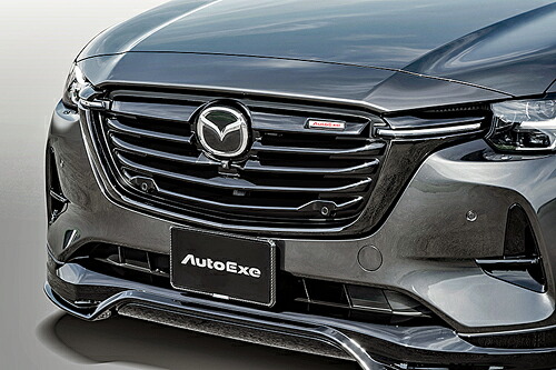 AUTOEXE フロントグリル マツダ CX-60 360°ビュー・モニター装着車 KH系用 ピアノブラック/艶消しブラック2色塗装済(KHA1 V4 220)【エアロ】【自動車パーツ】 オートエクゼ スタイリングキット STYLING KIT FRONT GRILL 【車関連の送付先指定で送料無料】