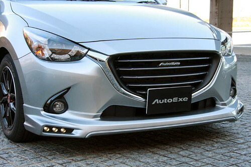 AUTOEXE フロントスポイラー マツダ デミオ DJ5FS/DJ3FS/DJLFS/DJ5AS/DJ3AS/DJLAS用 未塗装(MDJ2100)【エアロ】【自動車パーツ】オートエクゼ スタイリングキット STYLING KIT FRONT SPOILER【車関連の送付先指定で送料無料】|矢東タイヤ