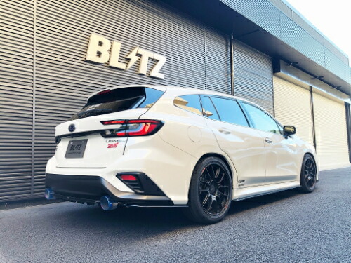 BLITZ NUR-SPEC CUSTOM EDITION VSR スバル レヴォーグ VN5用 リアピースのみ(63195V)【マフラー】【自動車パーツ】ブリッツ ニュルスペック カスタムエディション ブイエスアール|矢東タイヤ